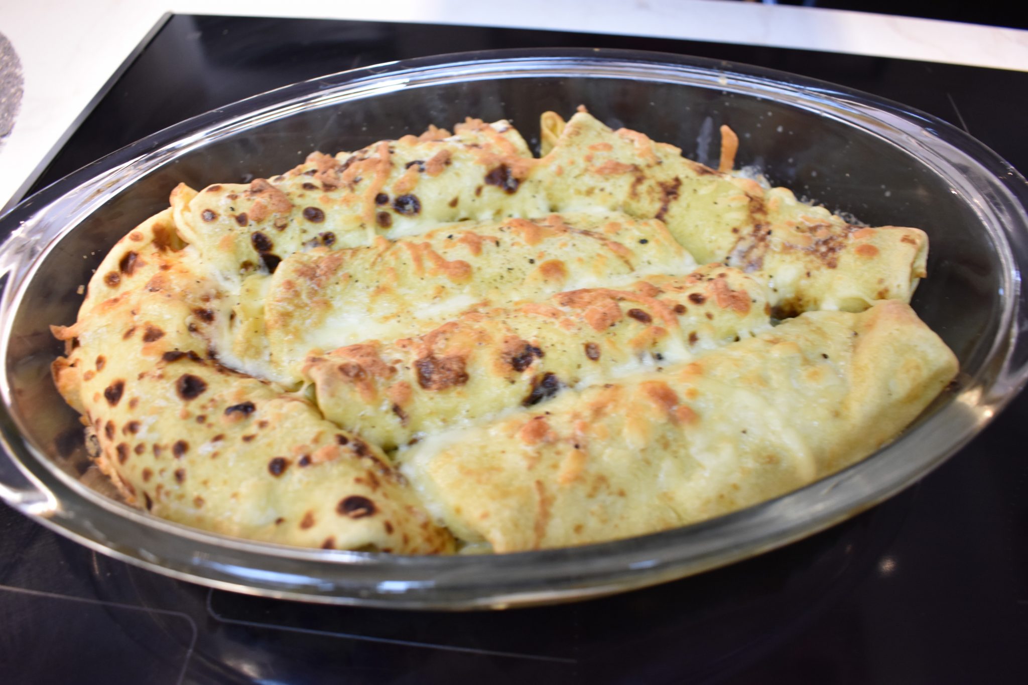 Αλμυρές σπιτικές κρέπες με αλλαντικά